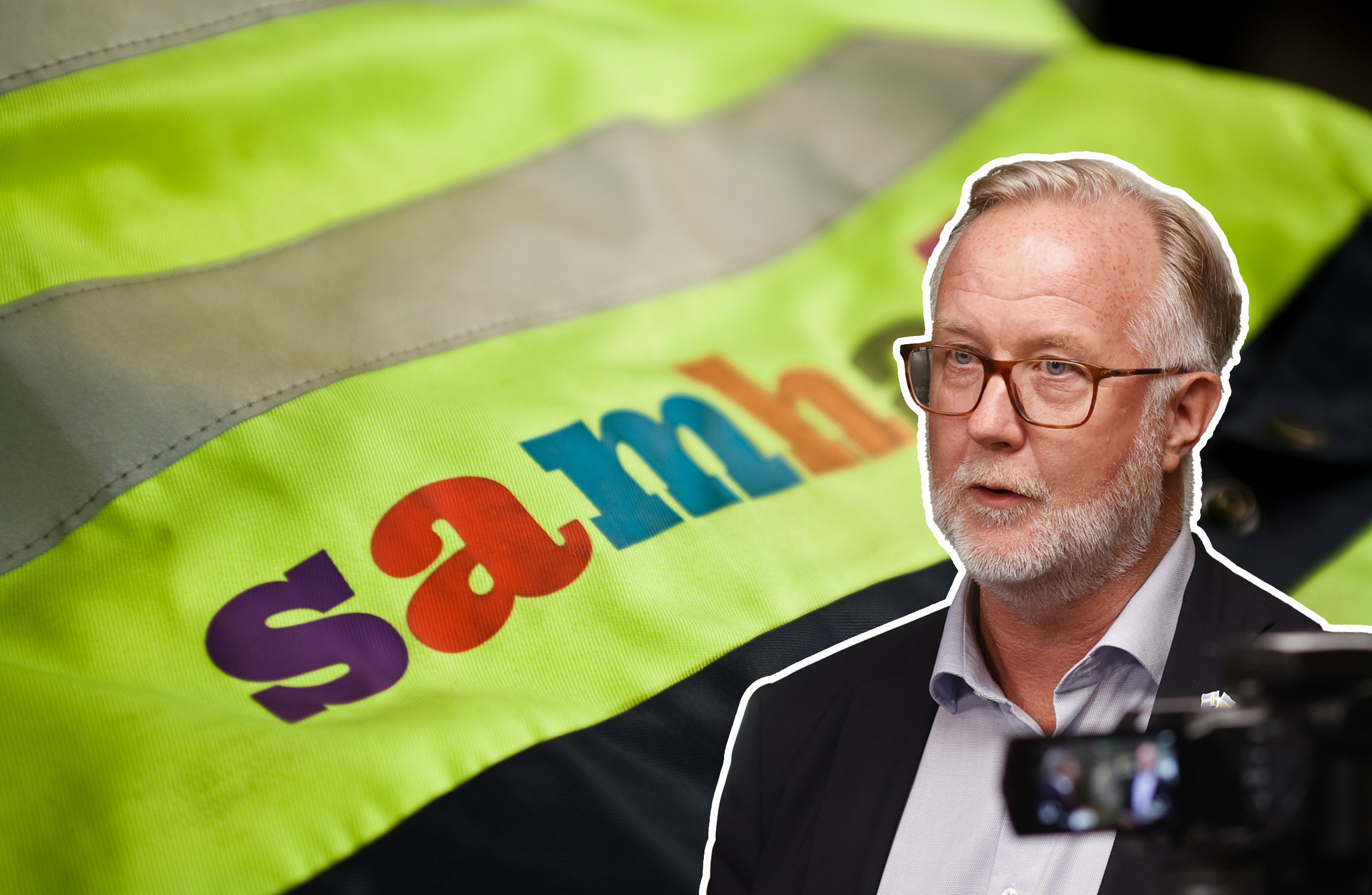 Arbetsmarknadsminister Johan Pehrson uttalar sig om Samhall efter kritiken från Riksrevisionen.