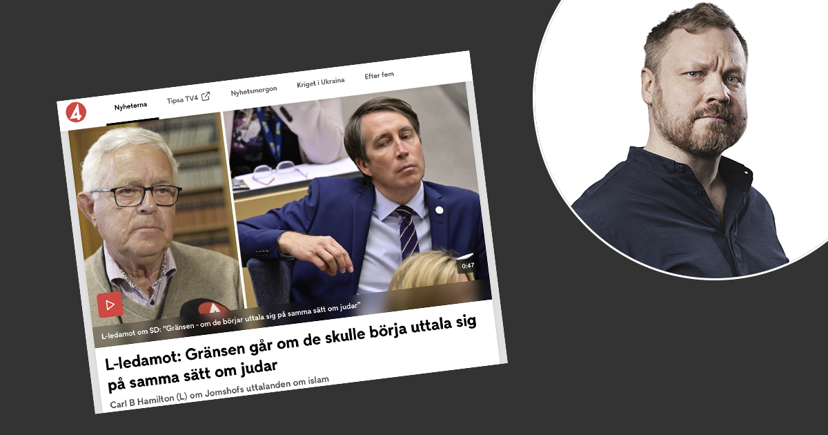 Johannes Klenell om Carl B Hamiltons omtalade intervju.