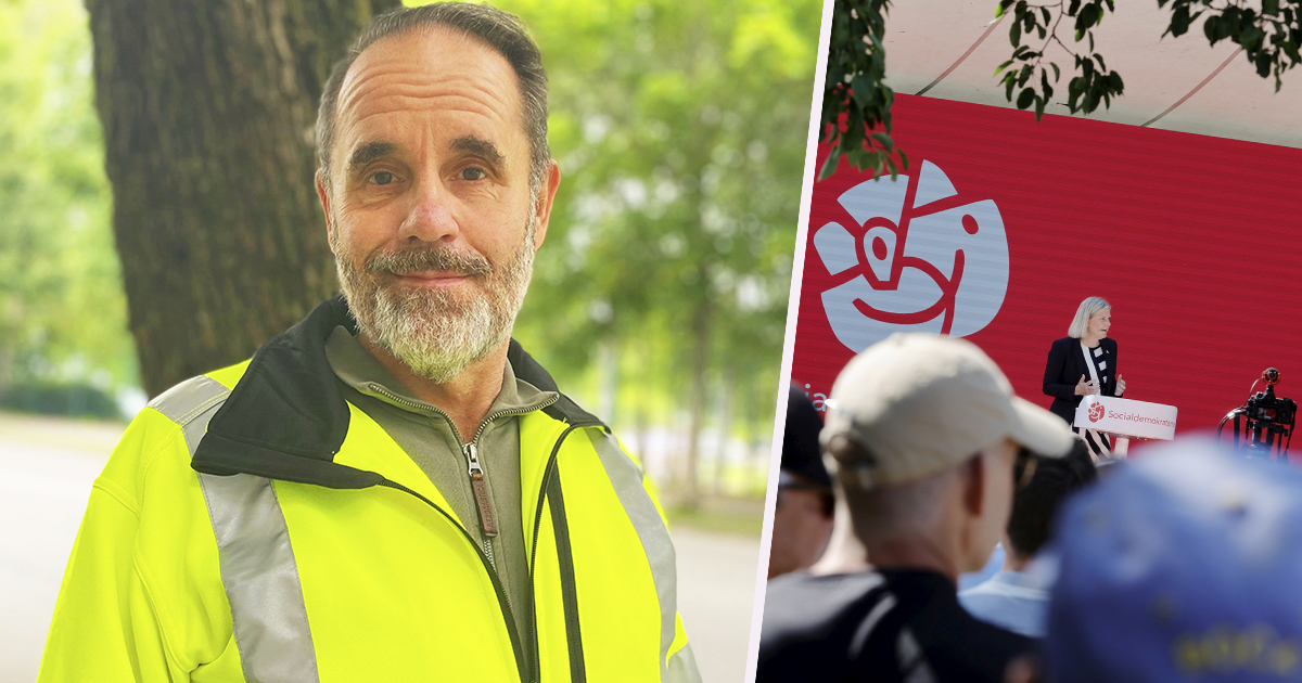 Jonny Svensson är själv aktiv socialdemokrat i Bollebygd.