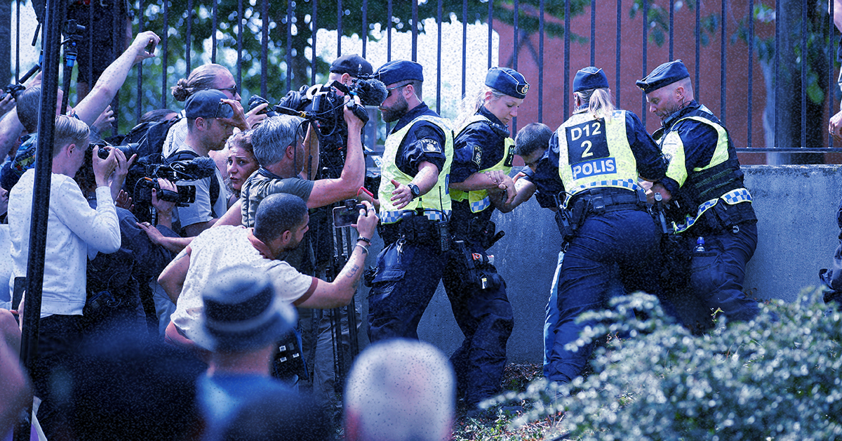 Regeringen, ordningslag, demonstration, säkerhet, koranbränningar
