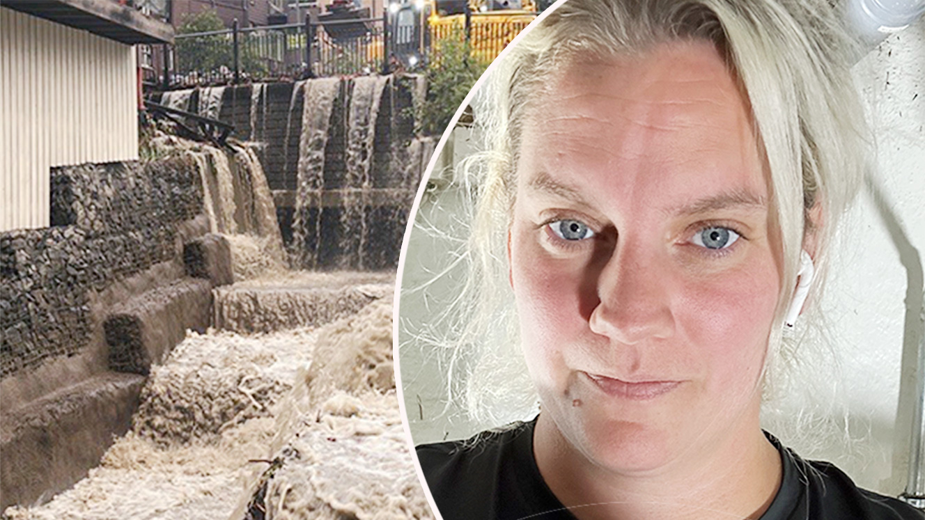 Saneraren Linda Molarin.