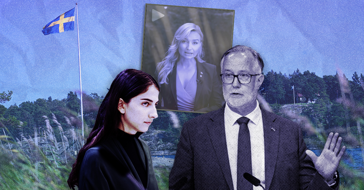 Politiker, Ebba Busch, Johan Pehrson, Romina, tidö, utspel