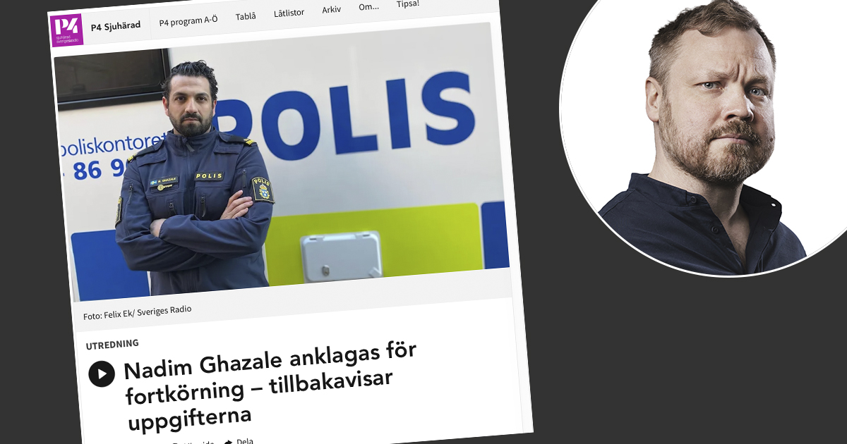 Johannes Klenell om Nadim Ghazale.