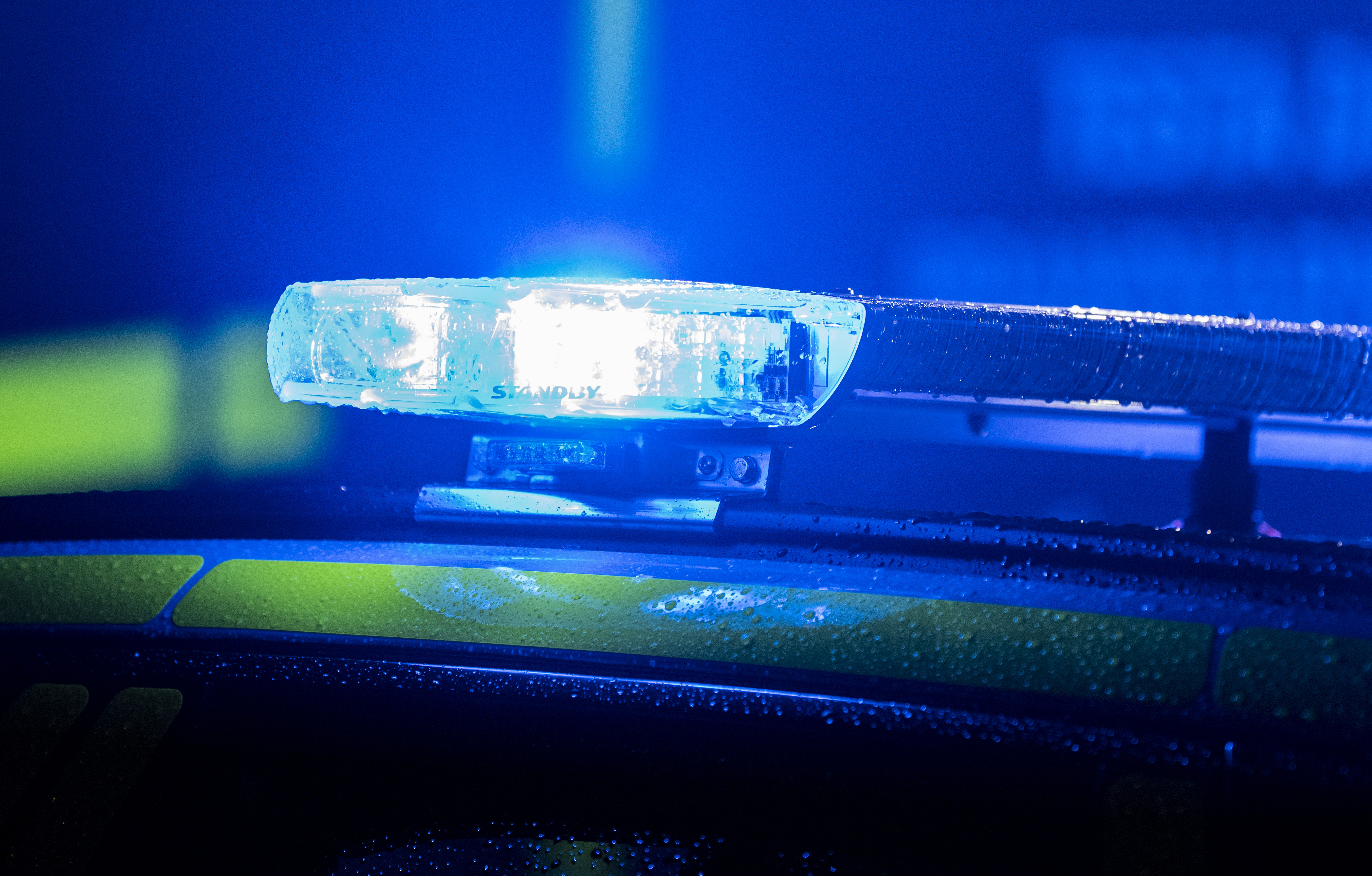 Genrebild på polisbild vid utryckning.