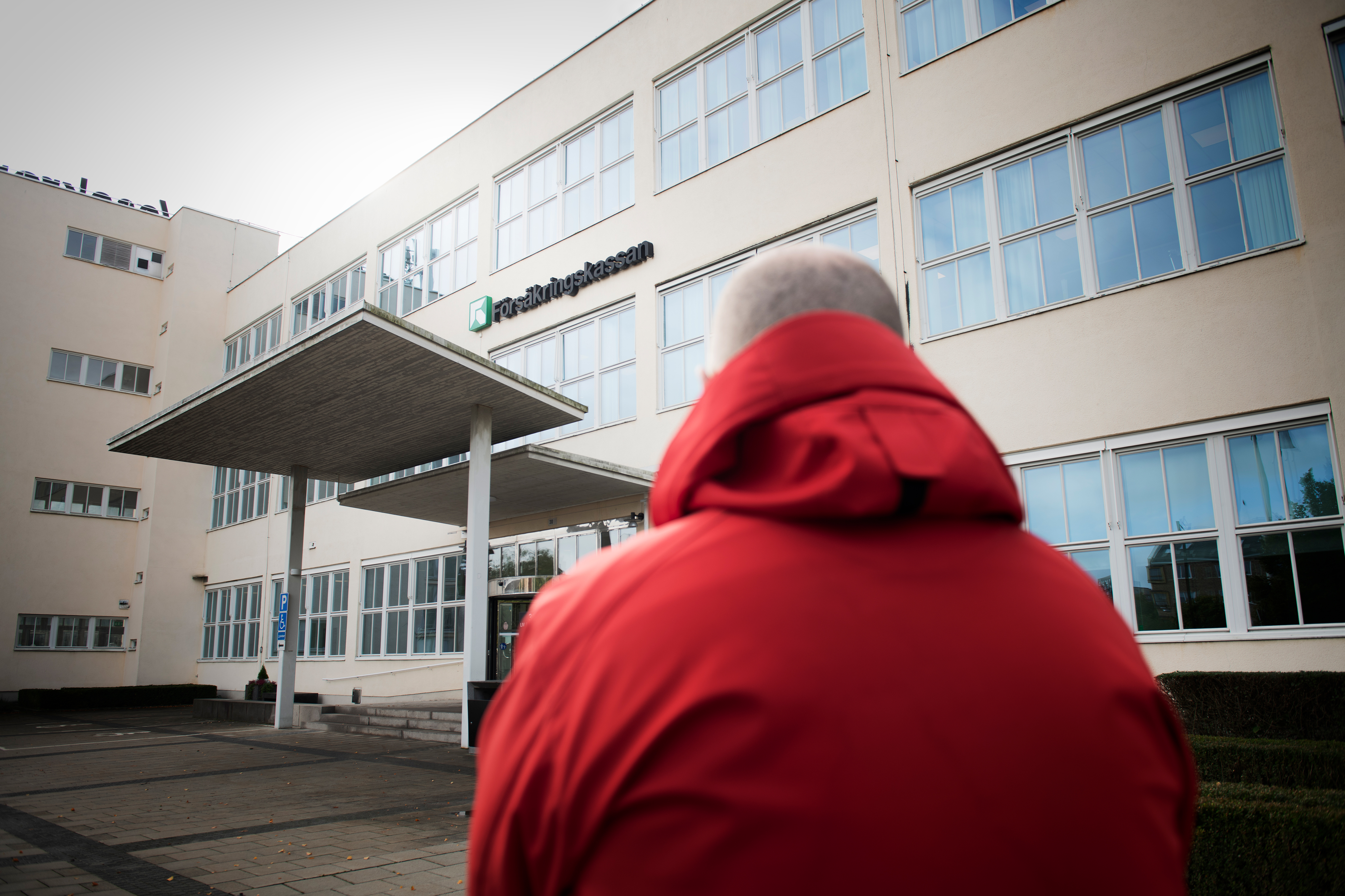 Bild på cancersjuk utförsäkrad hos Försäkringskassan.