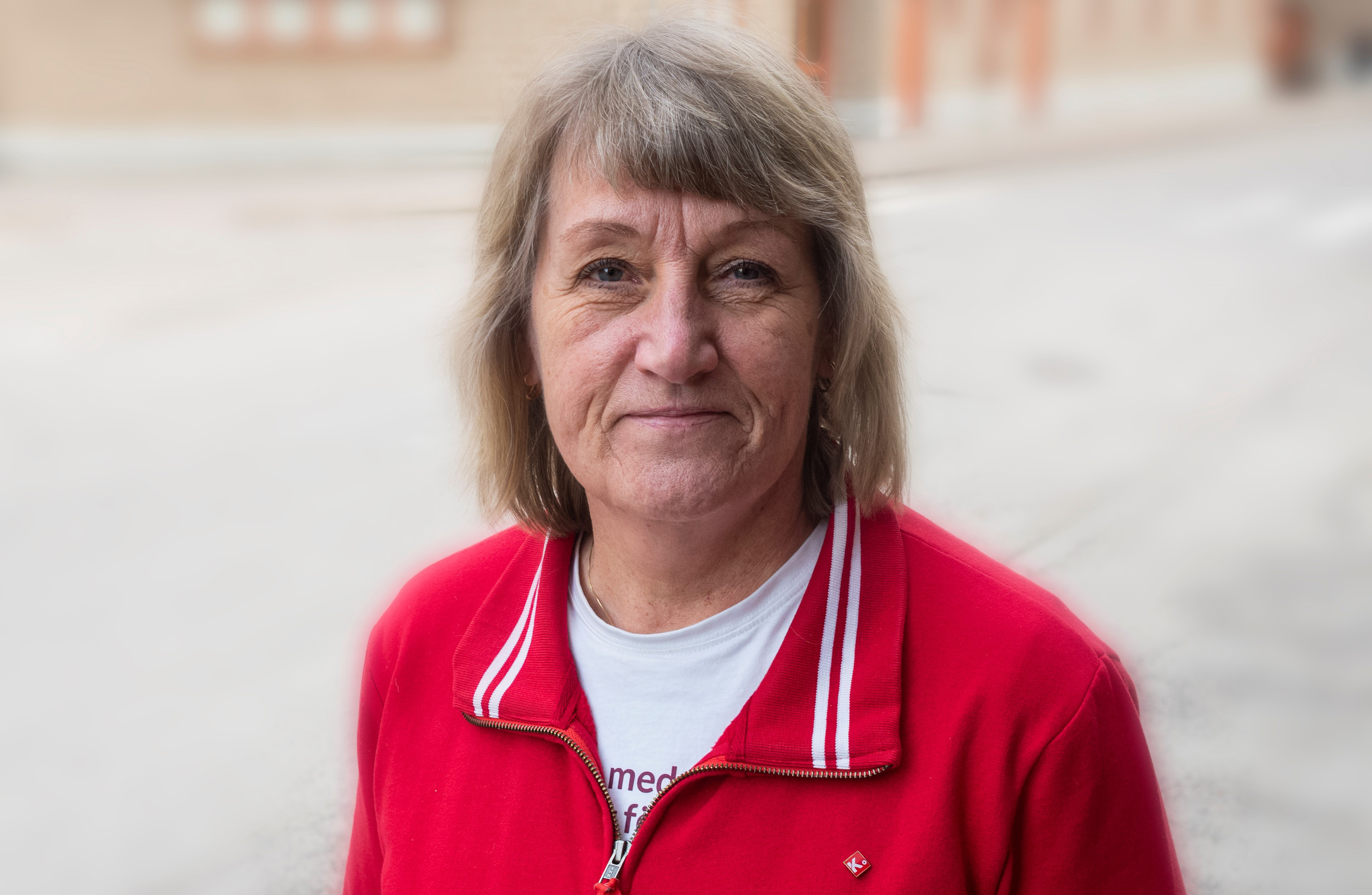 Catarina Eriksson, avdelningsordförande för Kommunal Öst. 