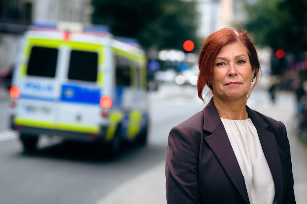 Katharina von Sydow, ordförande polisförbundet.