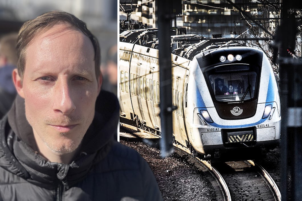 Lokföraren Nils Westberg Ahlmark sade nej till att ta med en elev i hytten av säkerhetsskäl. I slutet av dagen tilldelades han en varning av MTR – mitt bland resenärerna på perrongen.