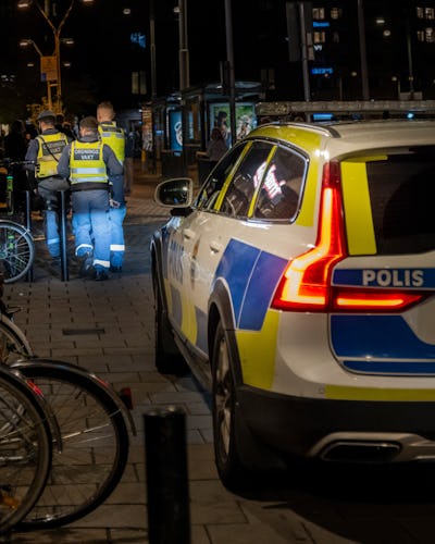 Ordningsvakter på stan.
