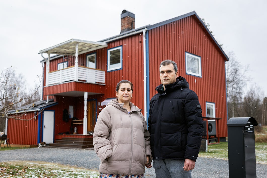 Zana Rafaat och Shaymaa Mustafa.