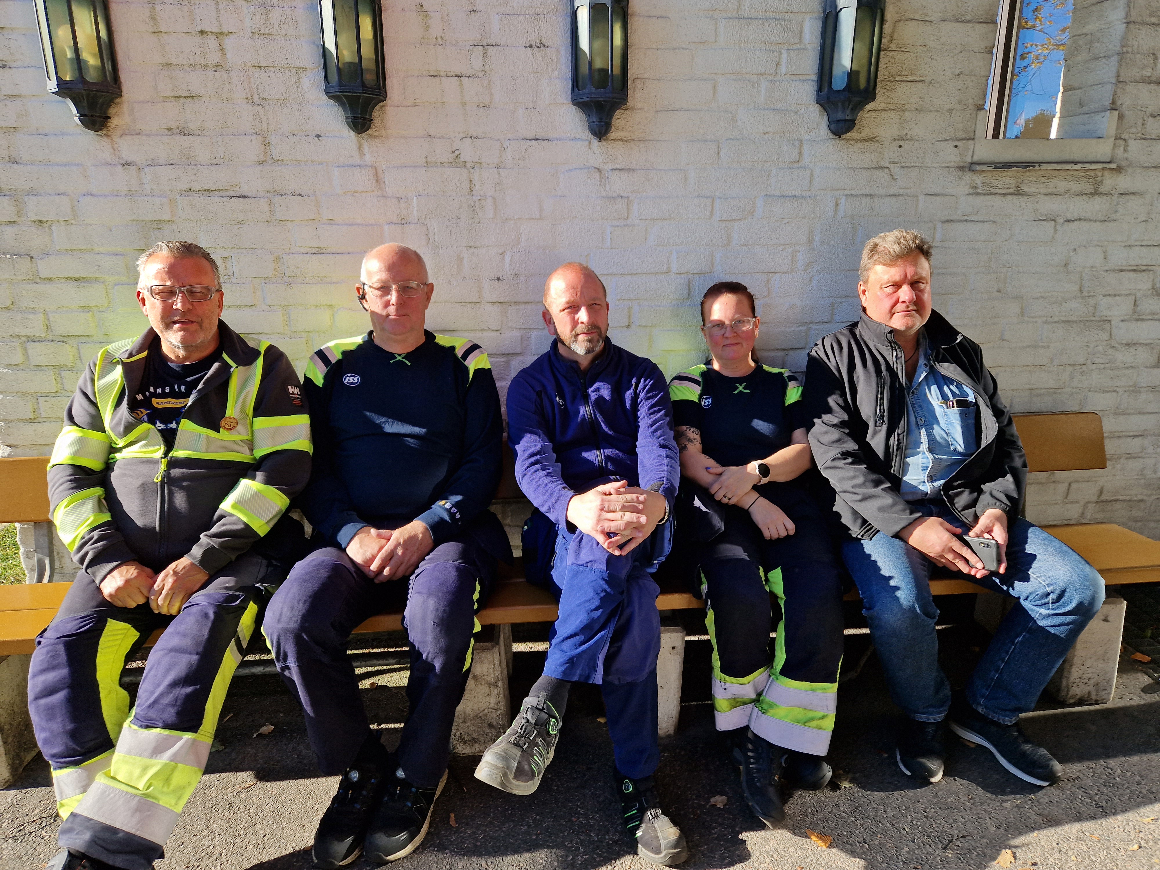 Jörgen Börjesson, Jan Hellberg, Niklas Kjellqvist, Linda Lauro och Jan Johansson.