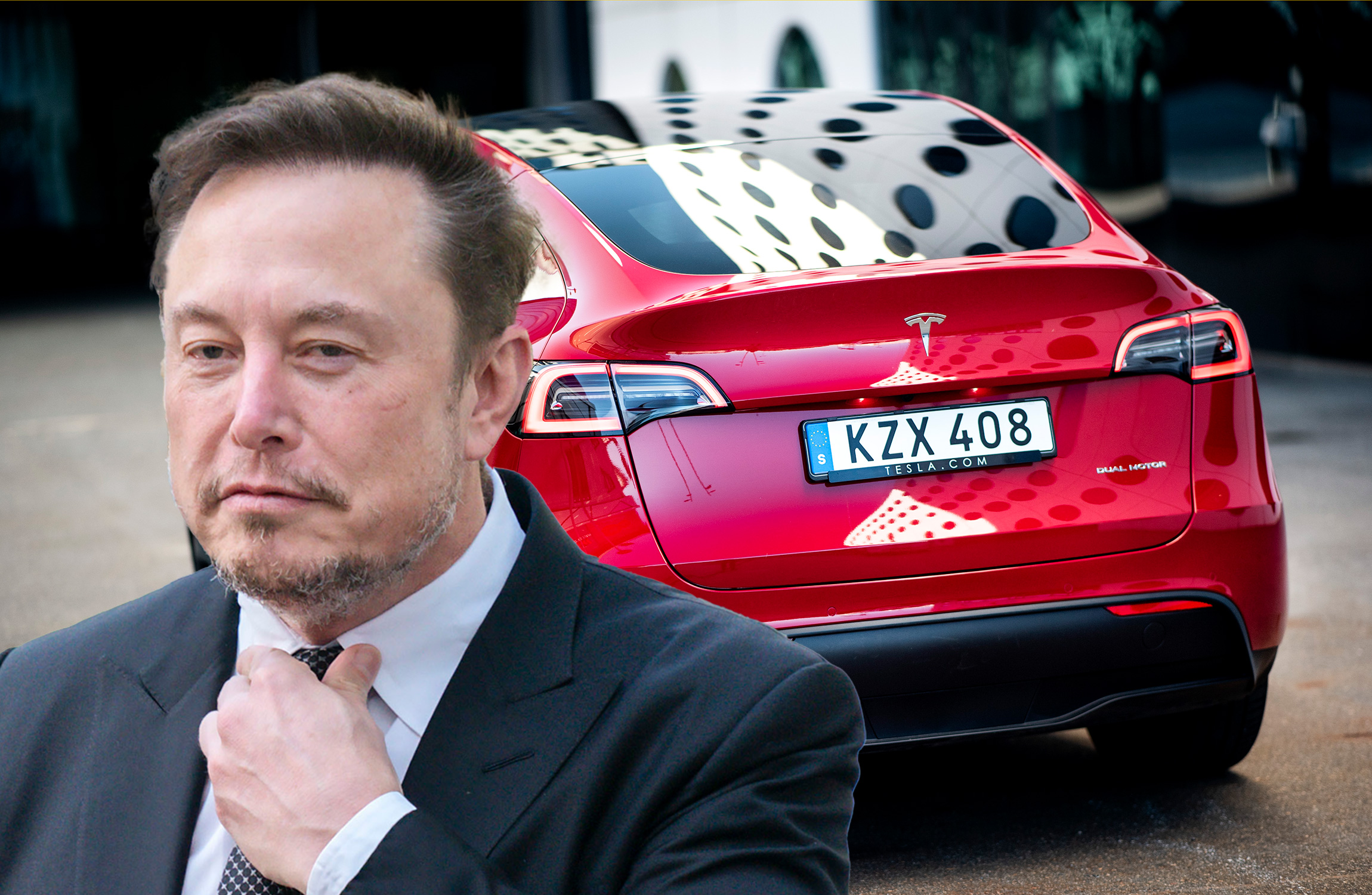 Elon Musk, vd för Tesla.