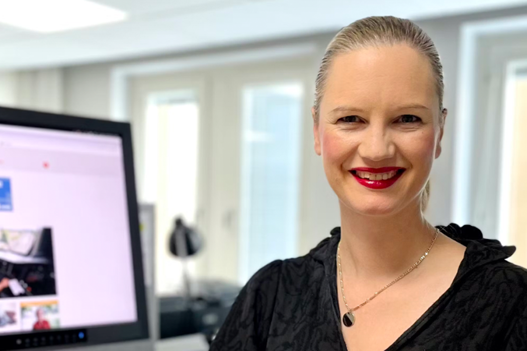 Arbetets chefredaktör Yonna Waltersson.