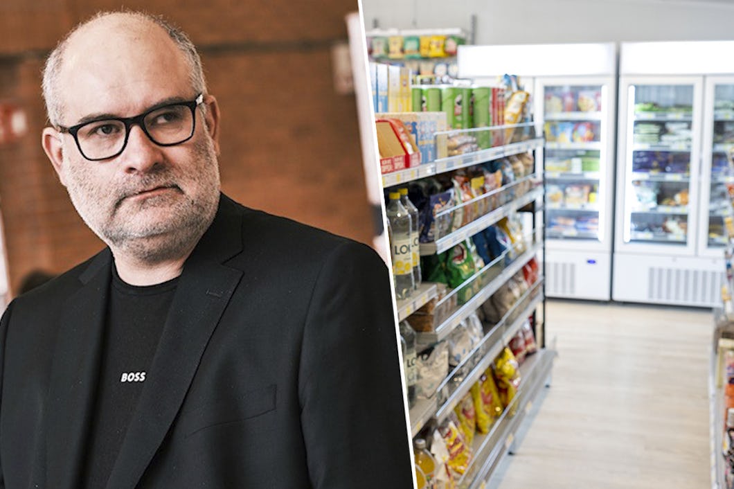 Butiken på genrebilden har inget med Orienta att göra. Daniel Andersson är regionalt skyddsombud på Handels i Dalarna