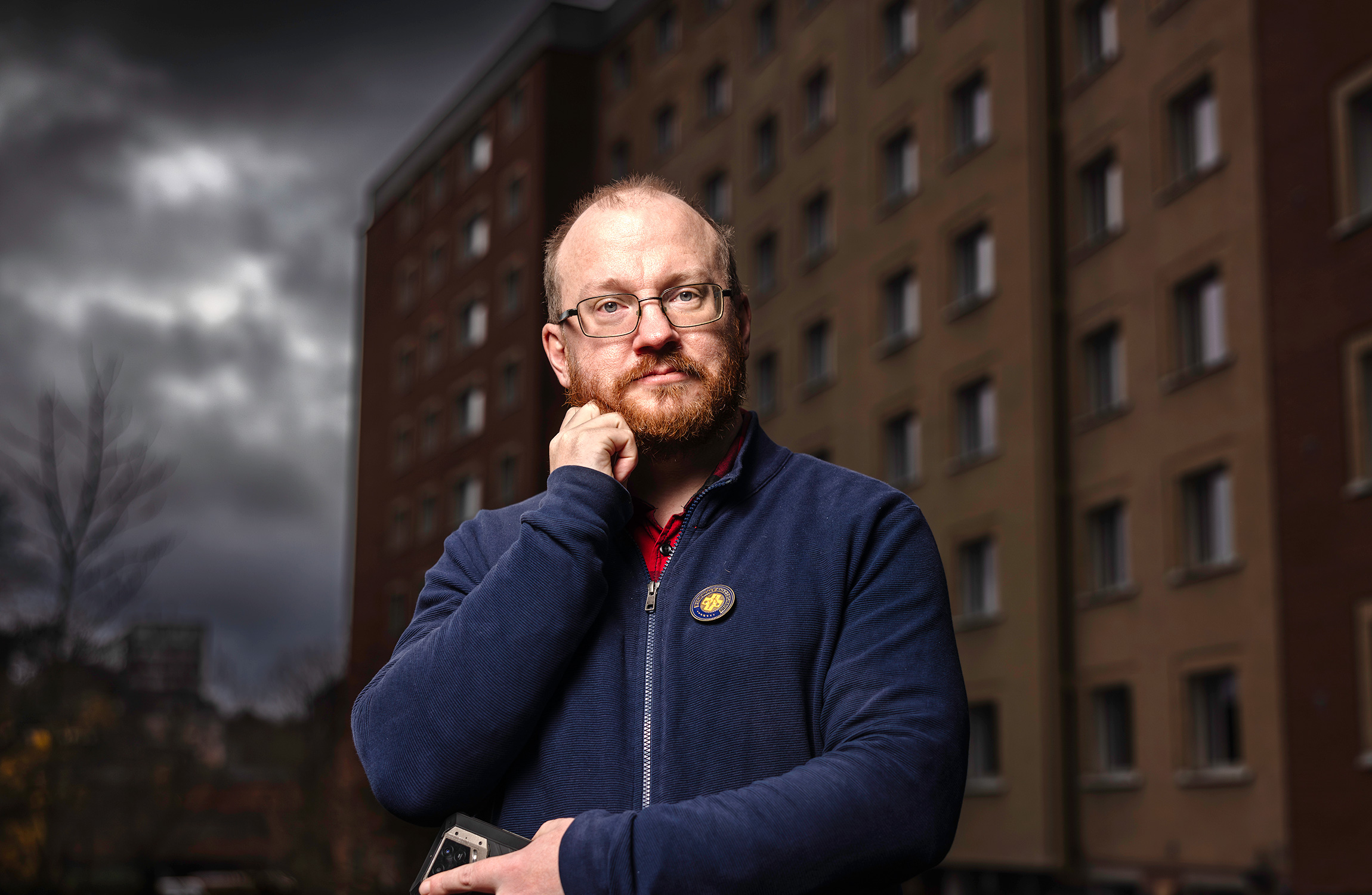 Skyddsombudet Kim Nilsson.