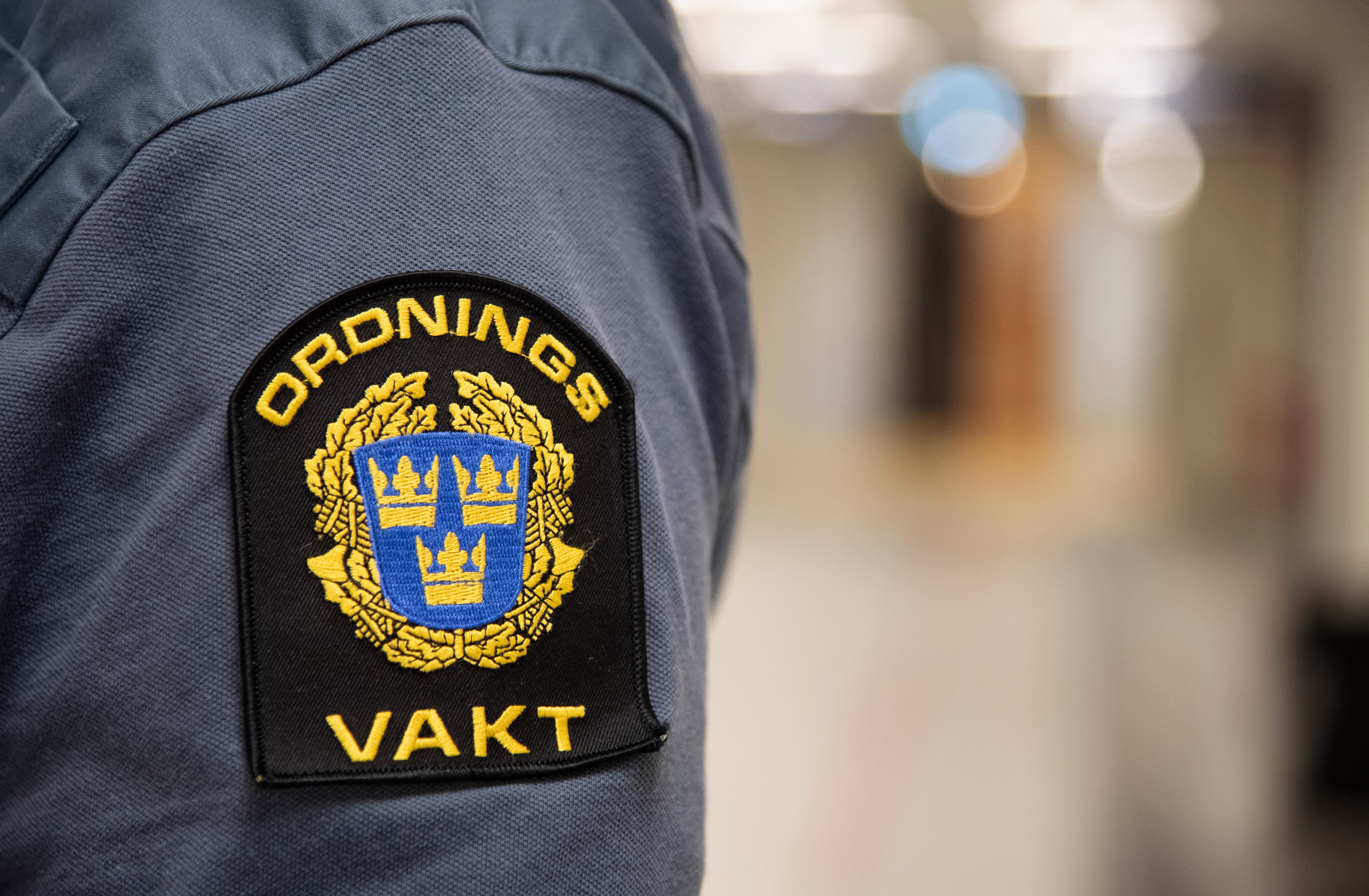 Ordningsvaktsemblem.