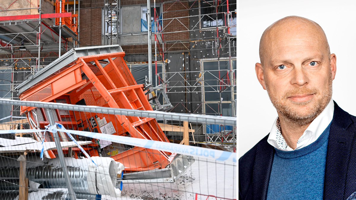 Hisstillverkaren Alimaks vd Ole Kristian Jødahl och olyckshissen.