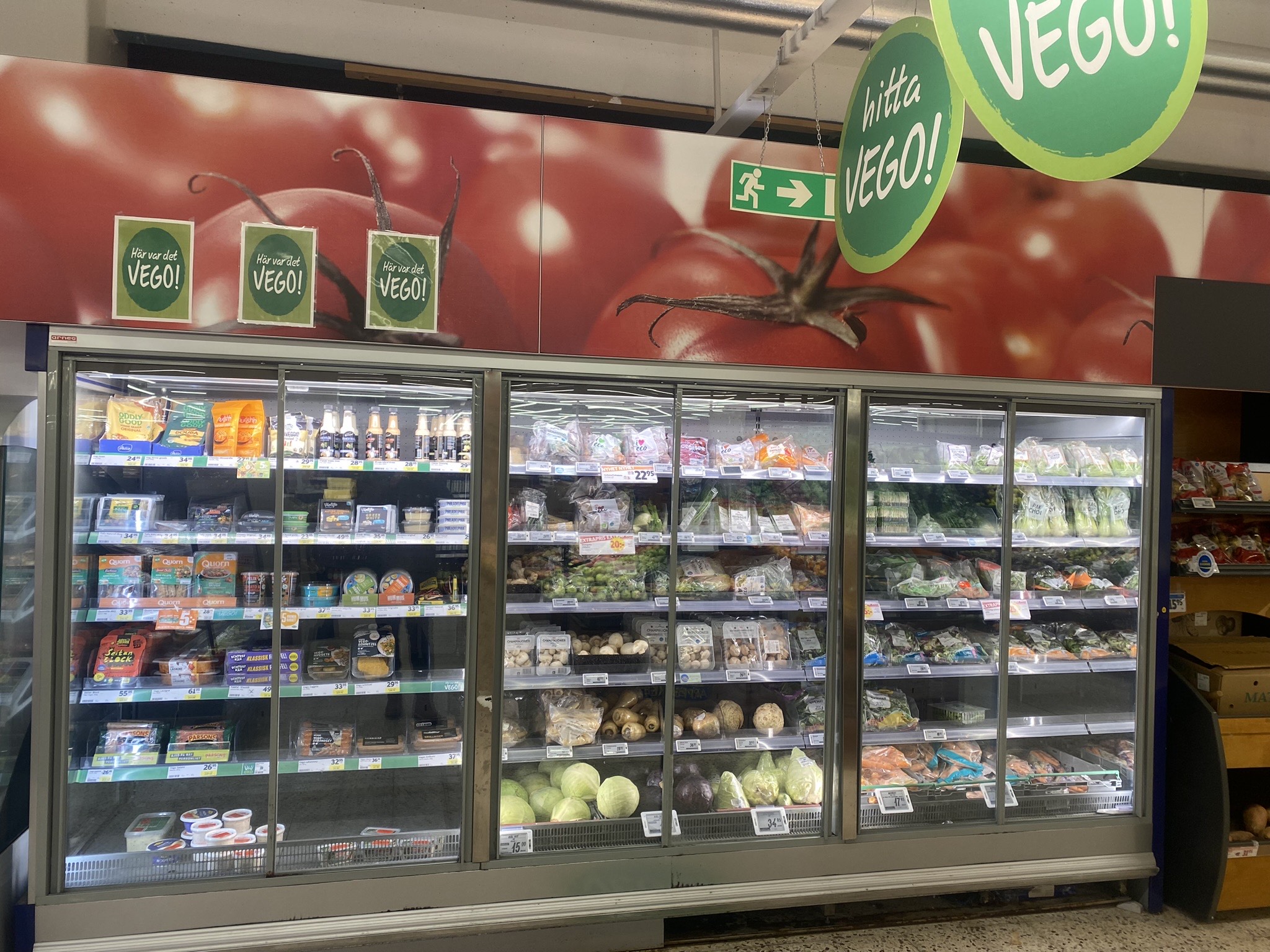 Vegansk kyl på Ica Staffanstorp.