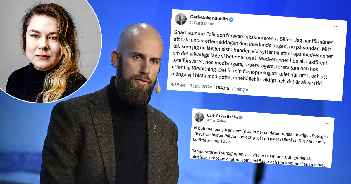 En man med skägg och en kvinna med skägg.