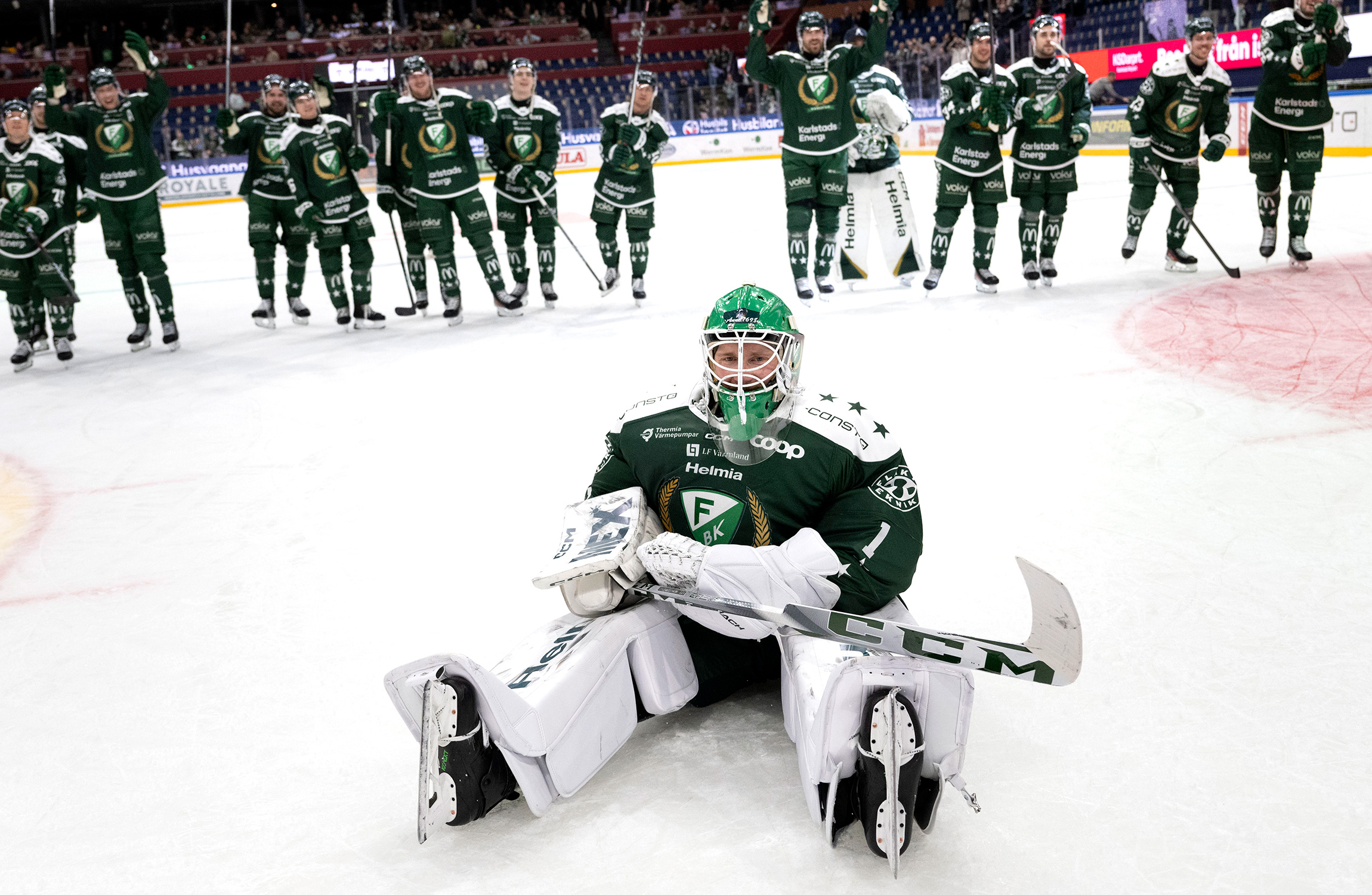 Färjestads hockeylag.