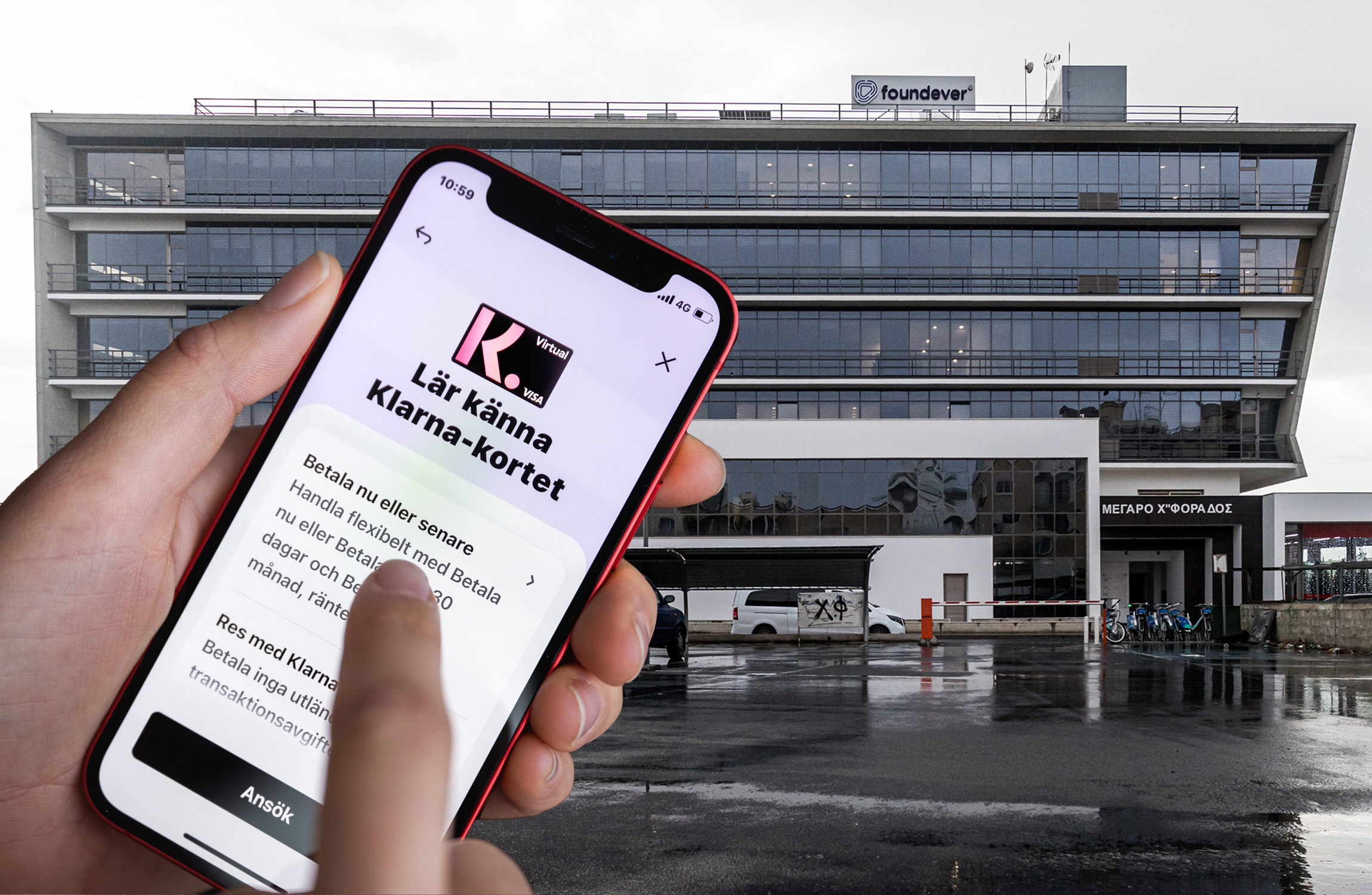 Foundeverkontoret i Larnaca.