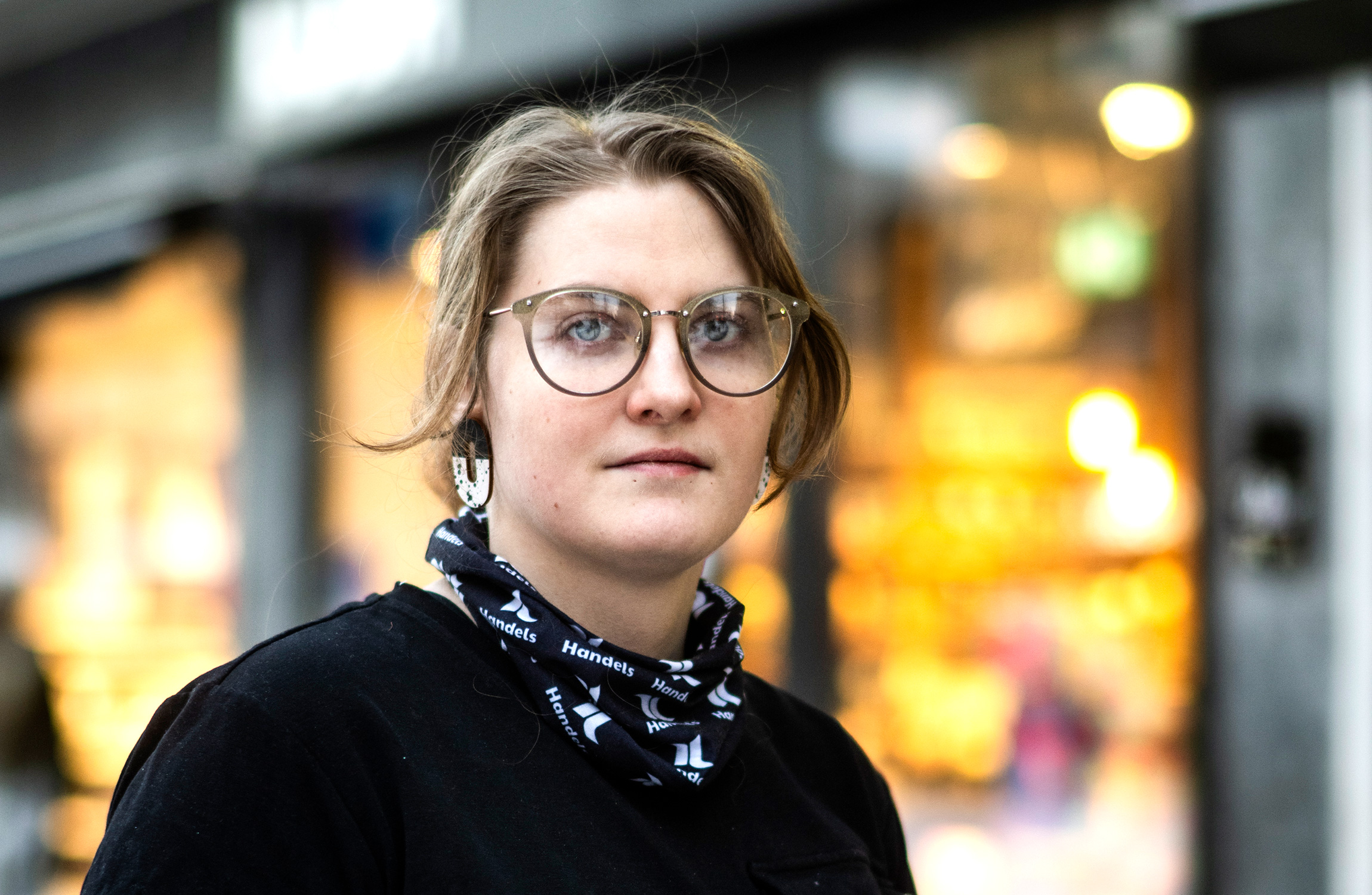 Butiksanställda Mikael.