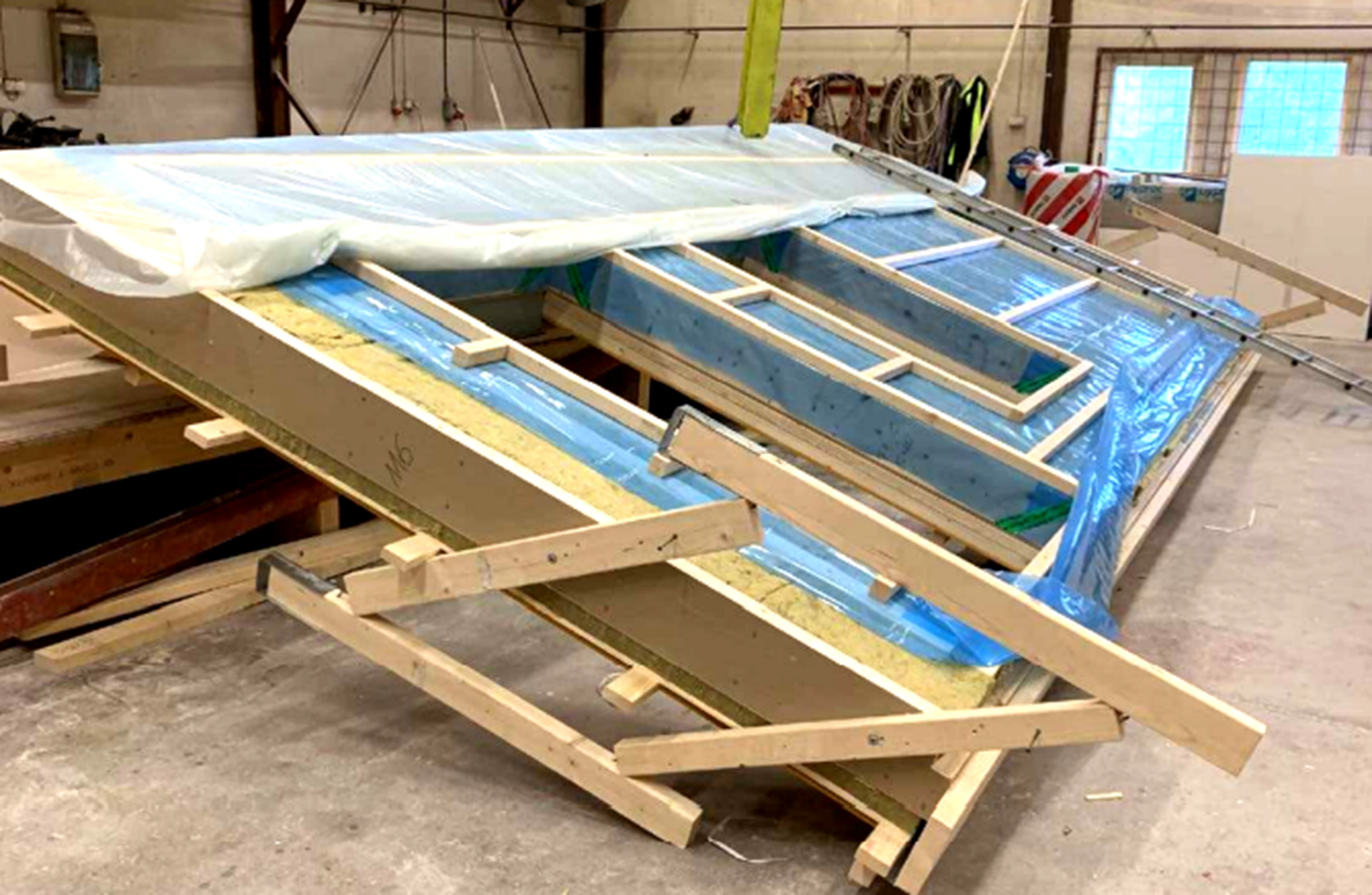 Väggen som dödade 29-åringen.