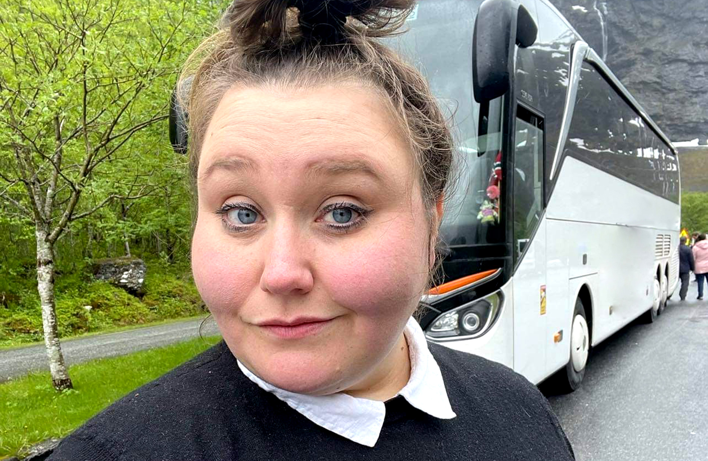 Busschauffören Emma Thorsberg .