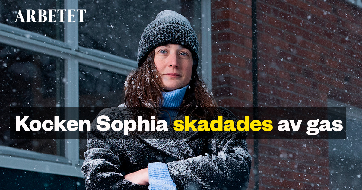 Chefen tvingade Sophia rädda skolmat från farlig gas – lever med ...