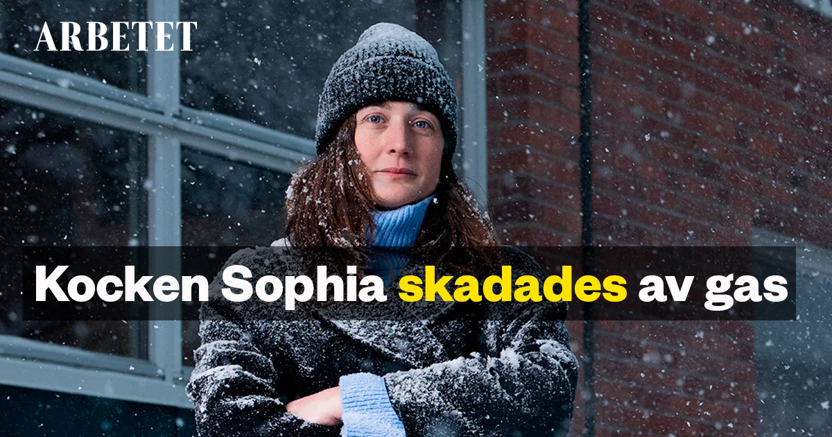 Chefen tvingade Sophia rädda skolmat från farlig gas – lever med ...