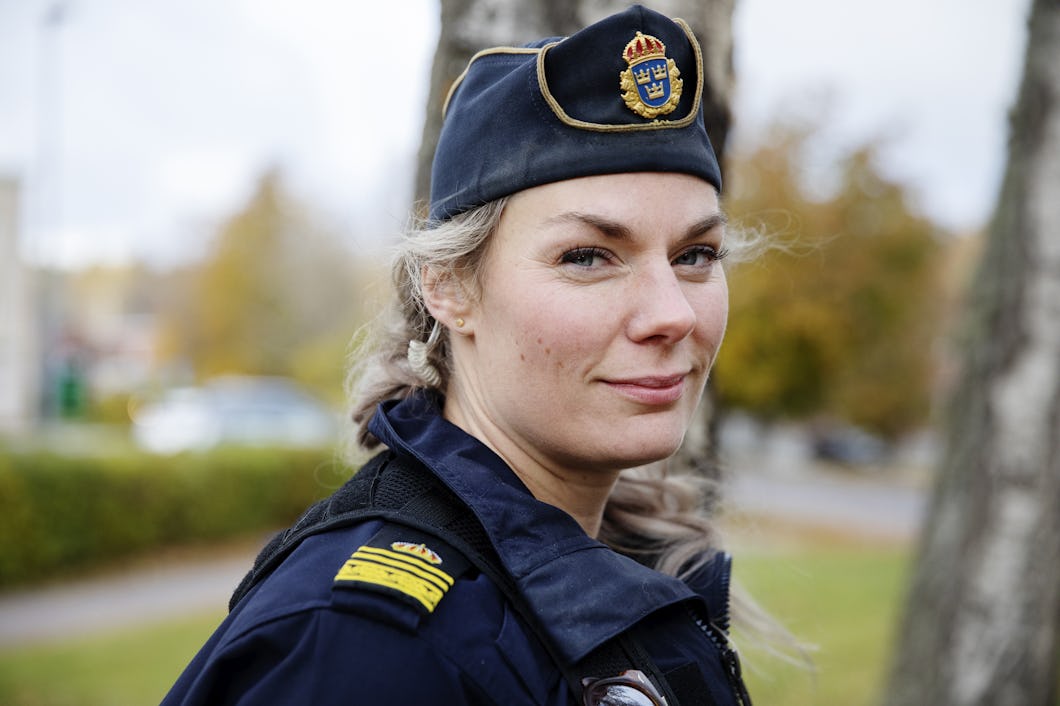 Polisen Rebecca Augustin.