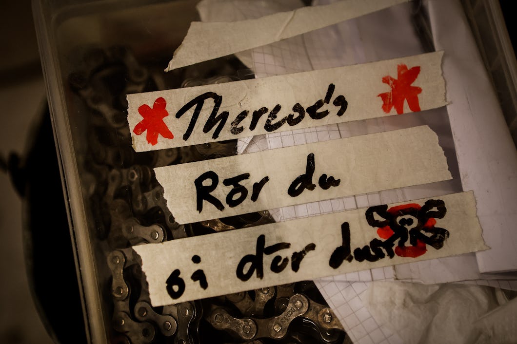 Therése Erikssons jobblåda.
