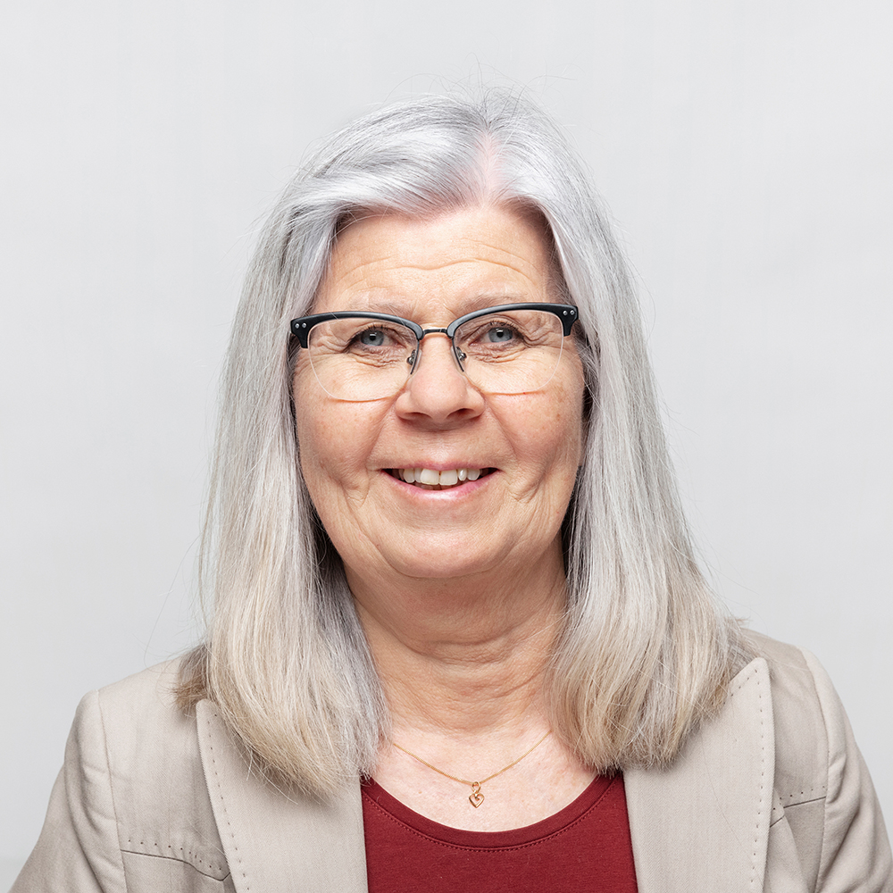 Porträtt på Ulla Juntti.