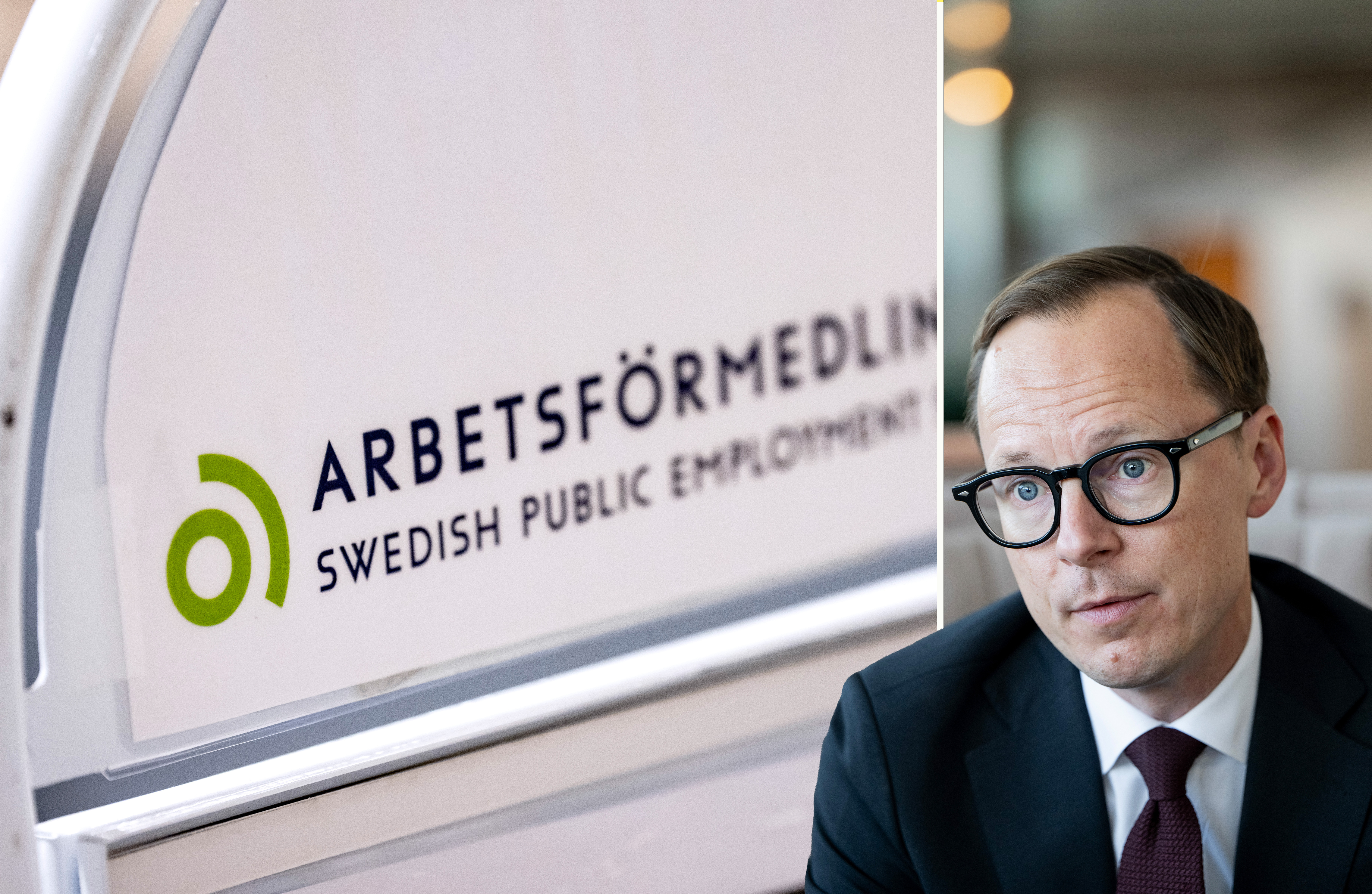 Arbetsmarknads- och integrationsminister Mats Persson.