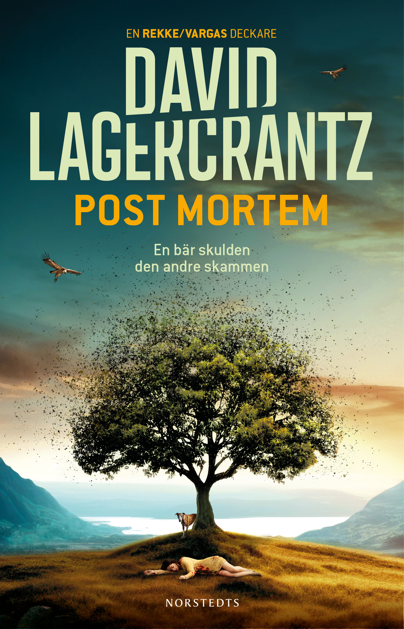 Bokomslag till "Post Mortem" av David Lagercrantz.