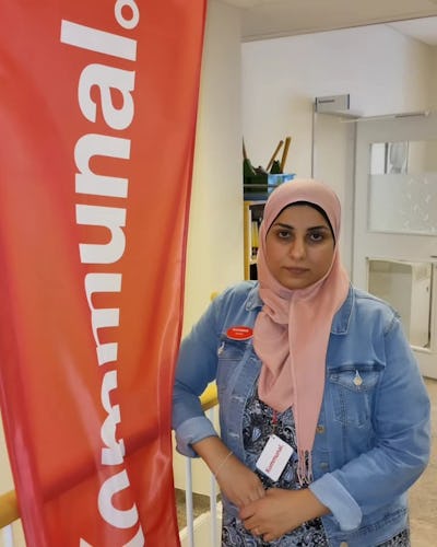 Sumaia Eizuldeen, ordförande för Kommunal sektion Region Uppsala