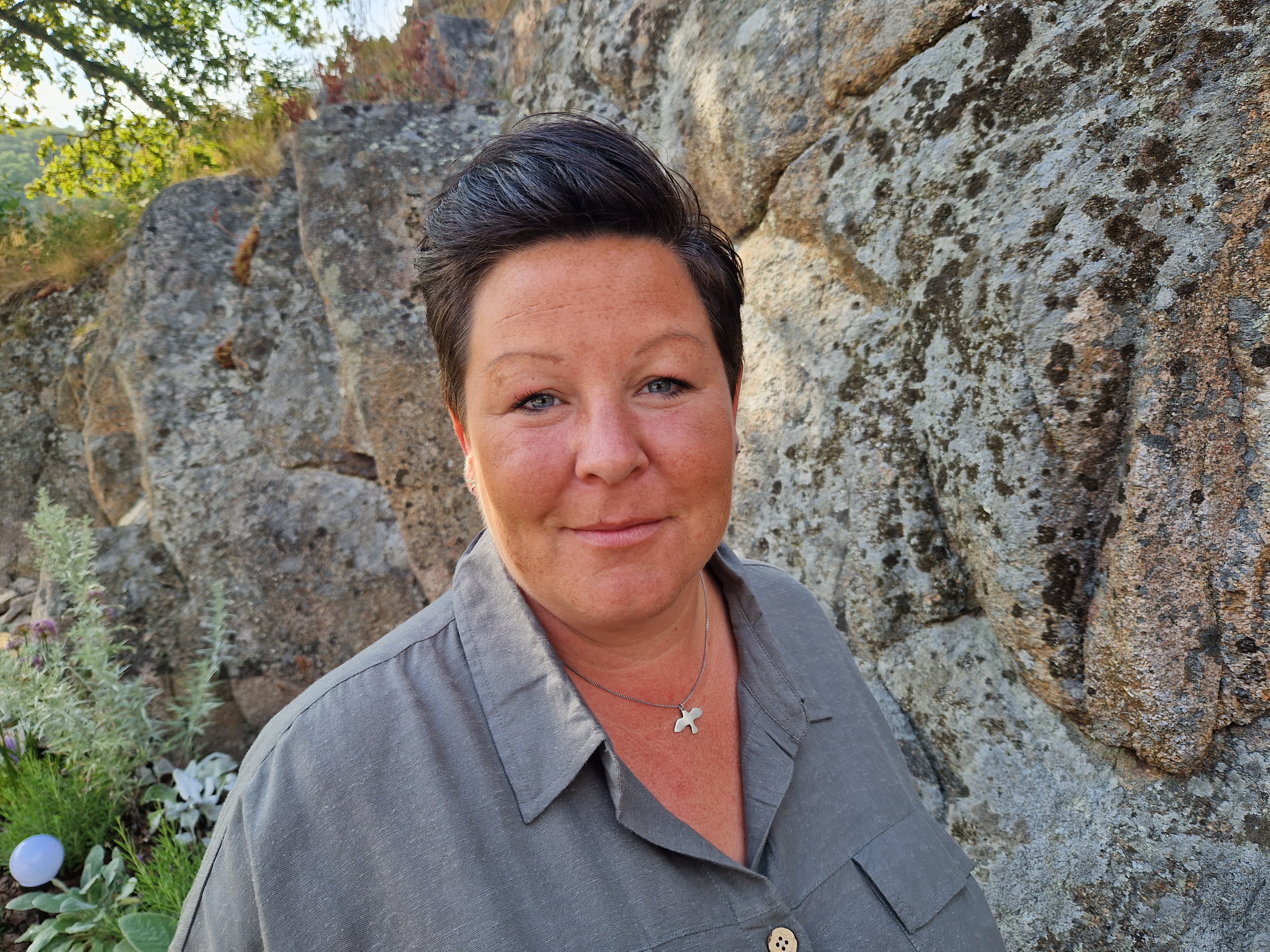 Anne-Sophie Svensson utomhus