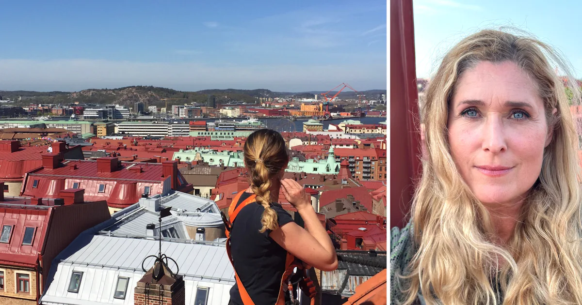 Therése, 51, bytte vården mot Göteborgs tak: ”Allt föll på plats” – Arbetet