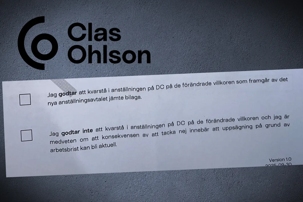 Clas Ohlson hotar anställda med uppsägningar eller sänkt lön – trots ...