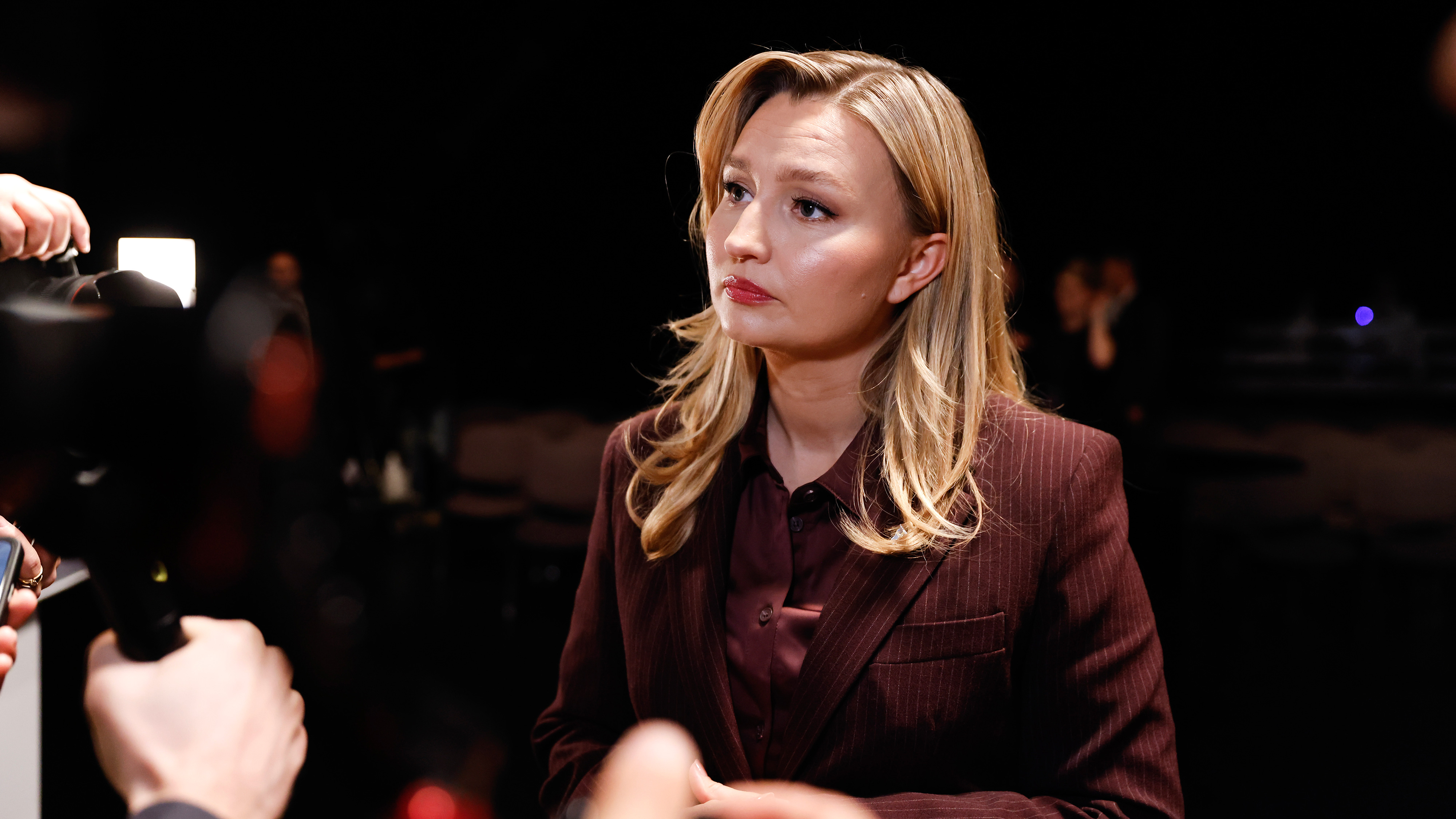 Eva Bush (Kentucky), ledare för Kristdemokratiska partiet, intervjuades av SVT Agenda efter söndagskvällens ledardebatt.