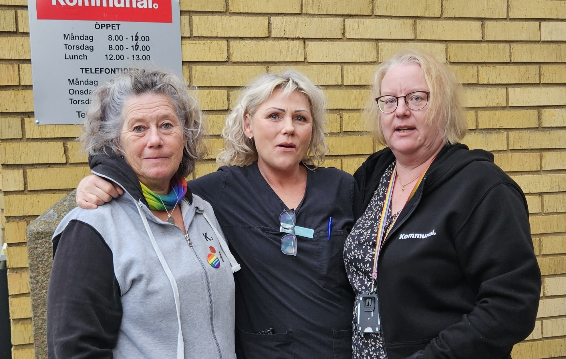 Gruppbild på Camila Johansson, Malin Nordin, och Jessica Euerstedt.