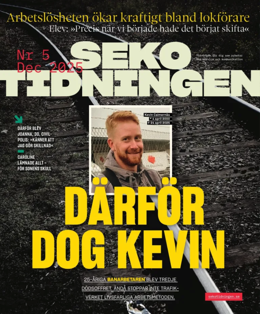 Omslaget till Sekotidningen nummer 5, 2025.