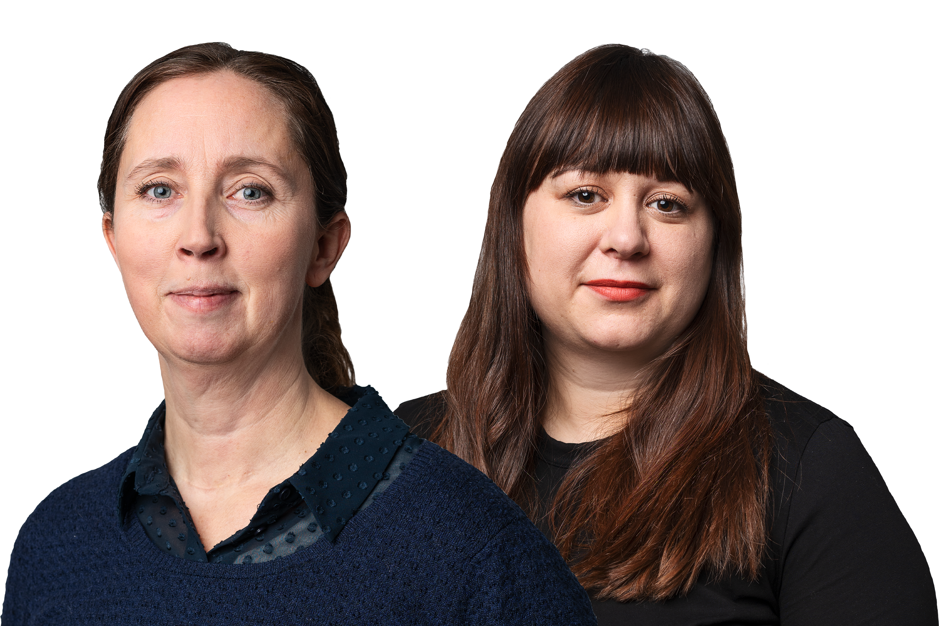 Helena Gunnarsson och Mira Klingberg Hjort.