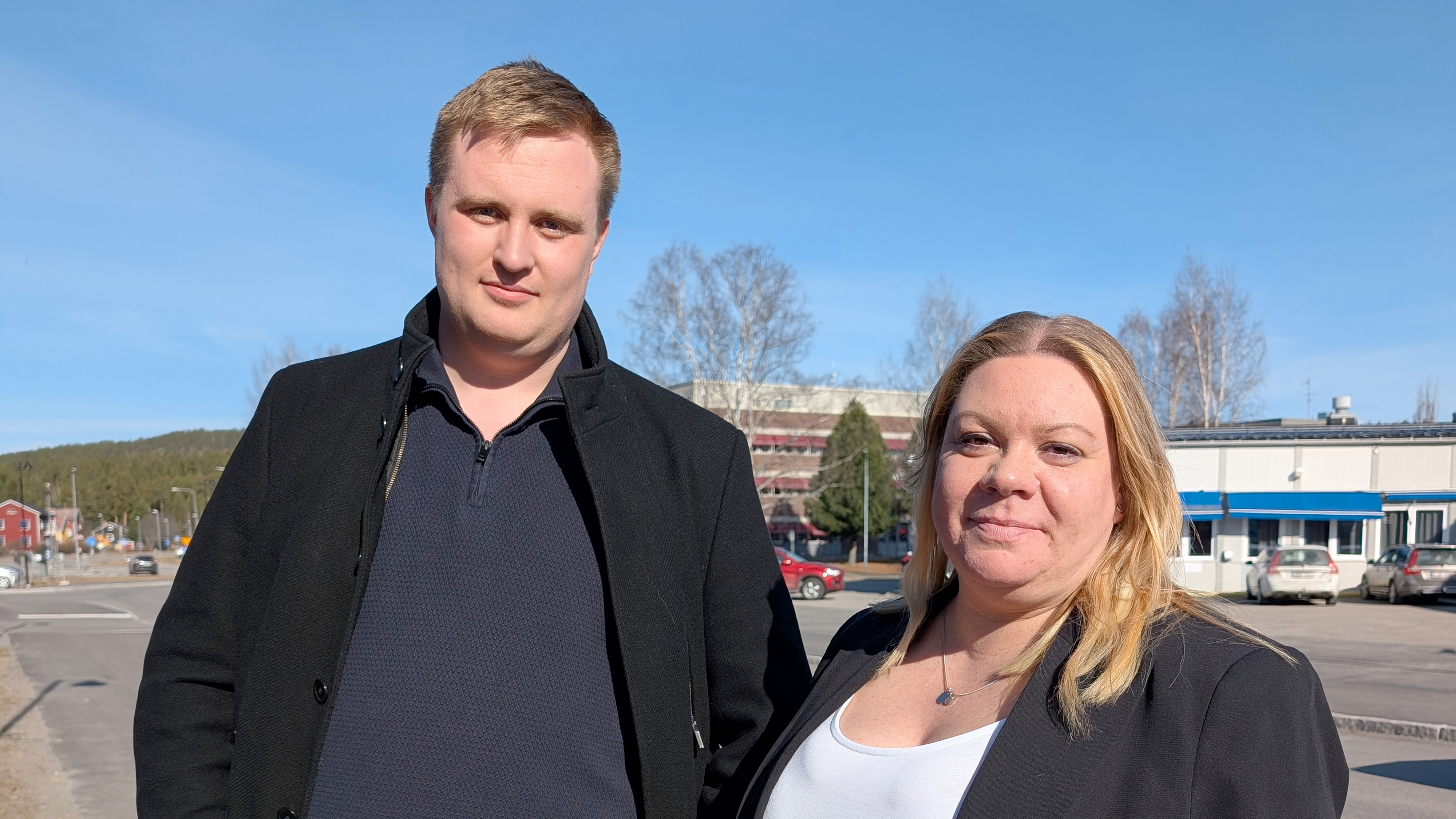 Viktor Markström och Veronika Orkvist