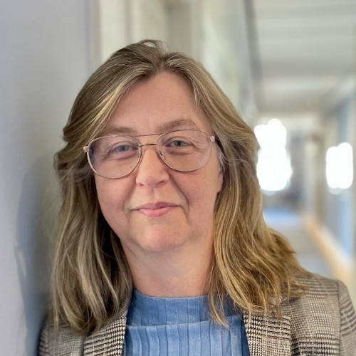 Ylva Sandström, ordförande i Svenska distriktsläkarföreningen, DLF.