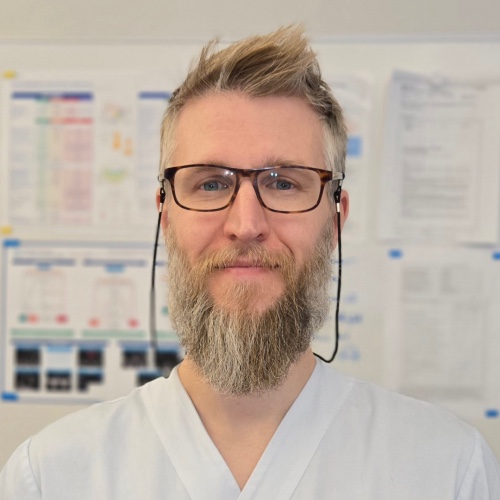 Kristofer Skoglund, ST-läkare, klinisk fysiologi, på Länssjukhuset i Sundsvall.