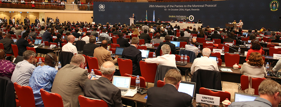 Montrealprotokollets partsmöte i Kigali fattade beslut om att fasa ut HFC-ämnen.