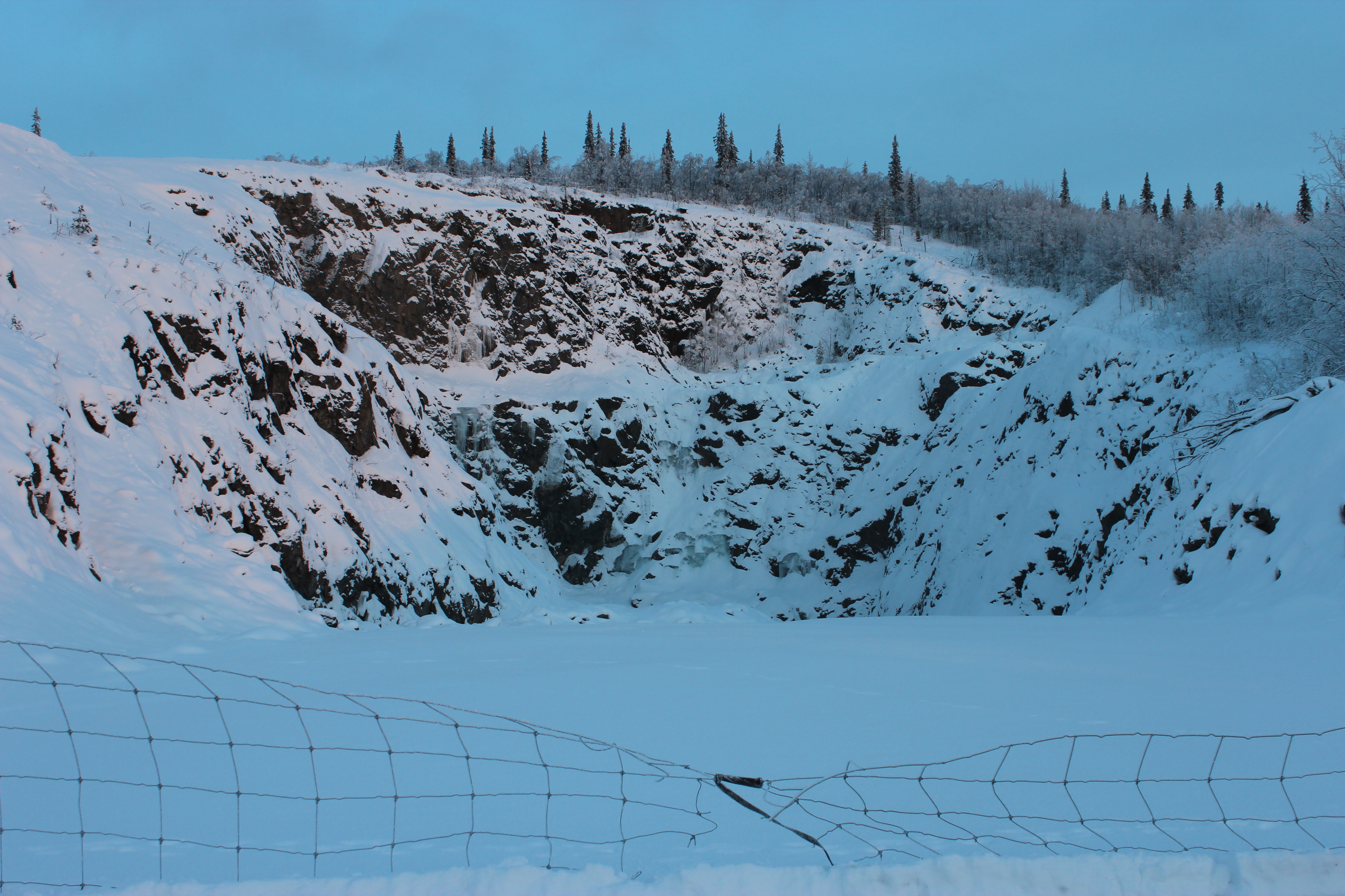 LKABs provbrott i Mertainen.