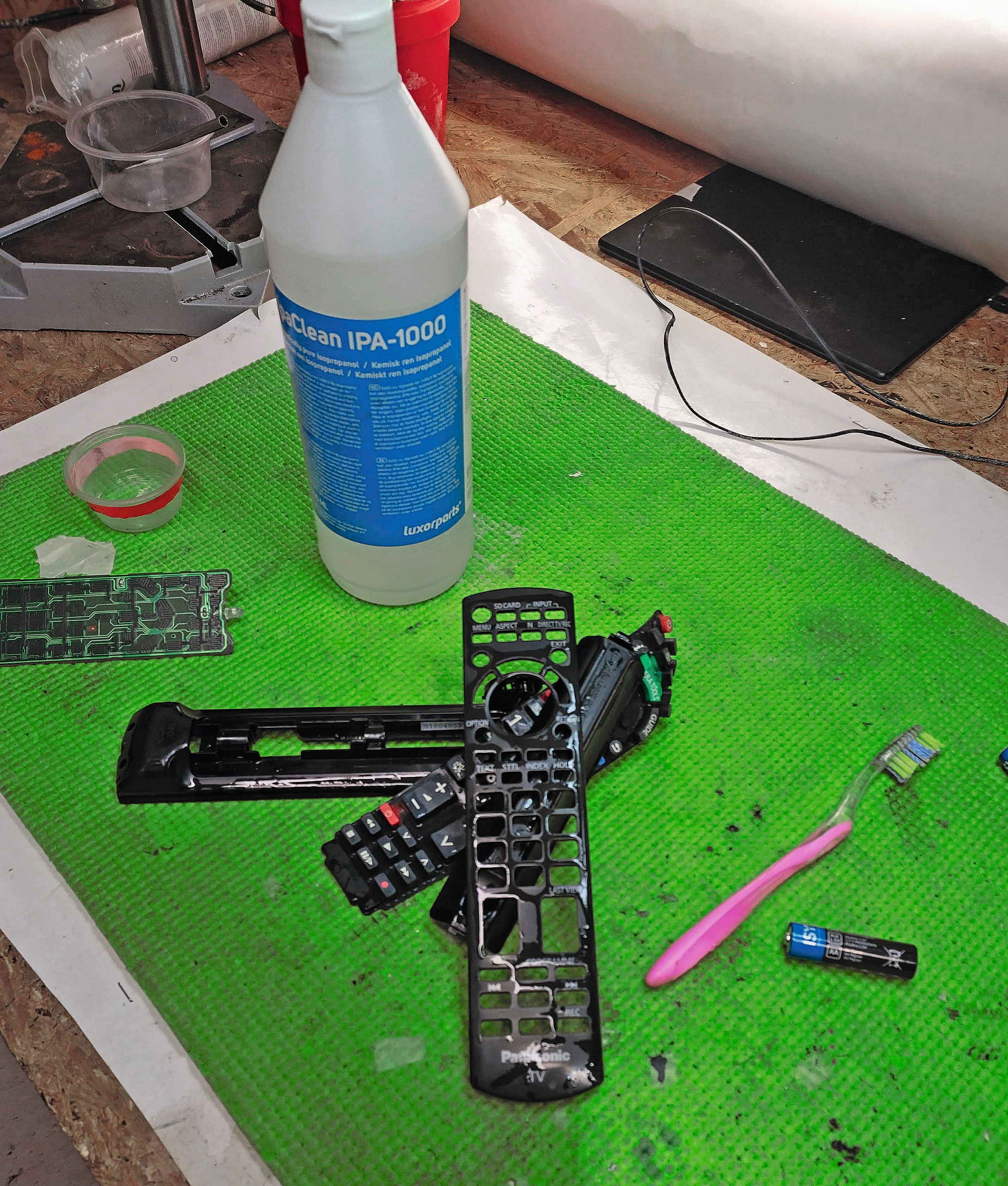 Trasig fjärrkontroll