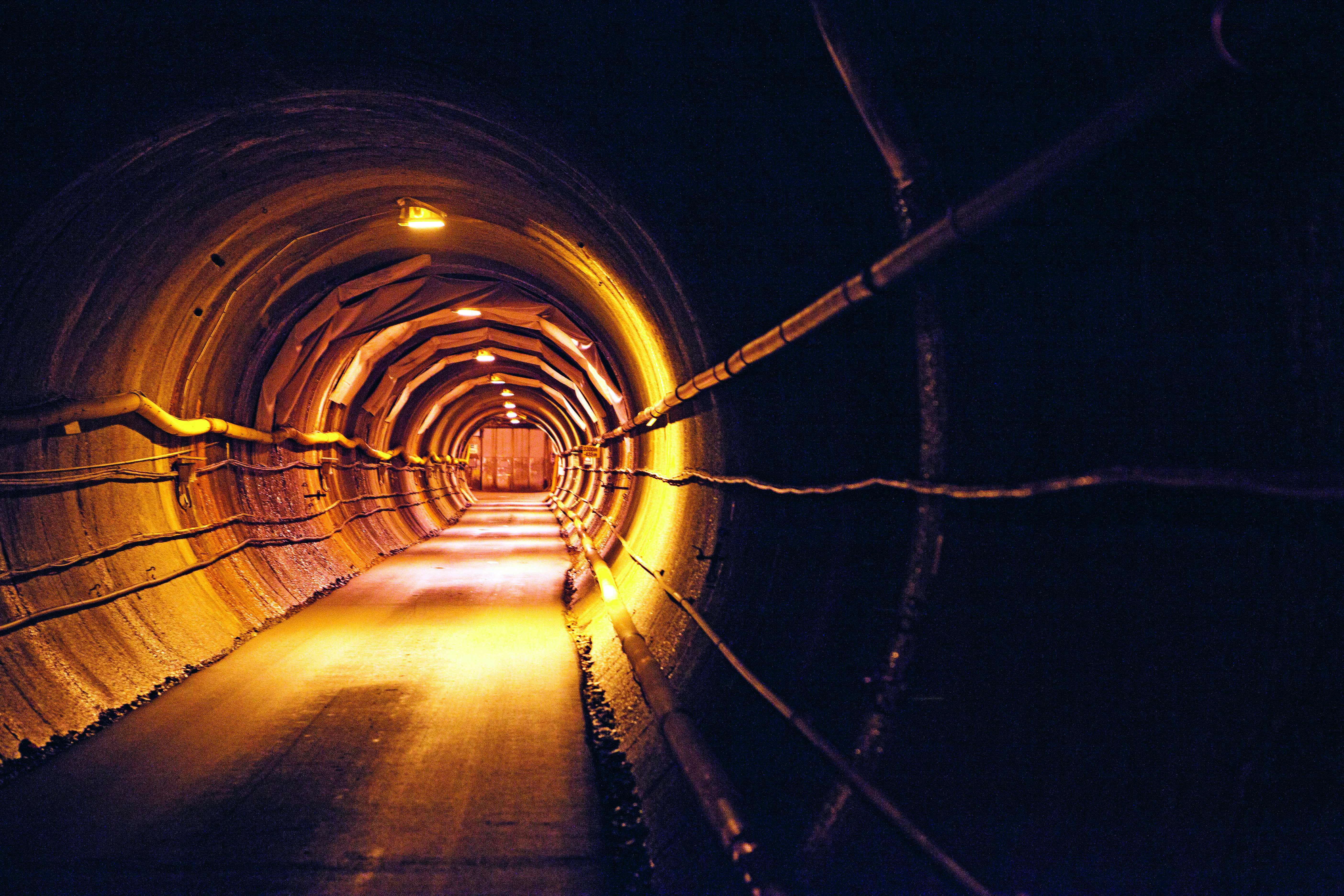 Svensk kärnbränslehanterings underjordiska bergs- laboratorium på SKB Äspö.